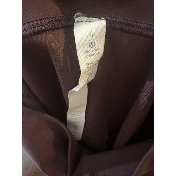 Lululemon Wunder Under Pant Hi-Rise Ombre Black Cherry Leggings Women's Size 4 - Picture 3 of 11